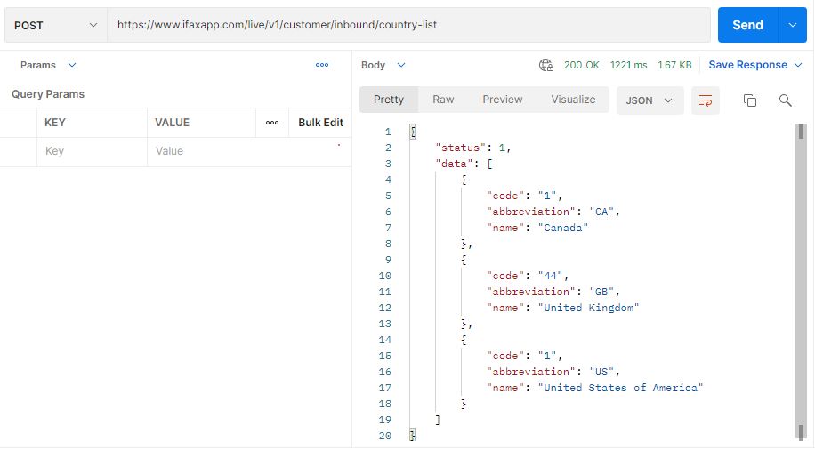 API Documentation | iFax