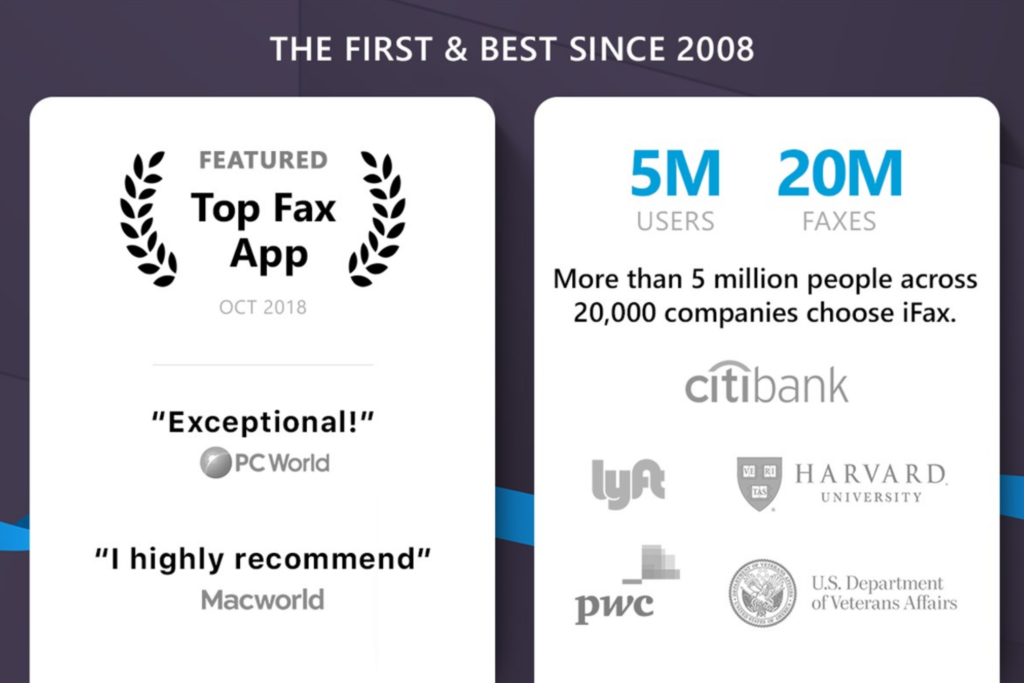 best digital electronic virtual faxing service ifax