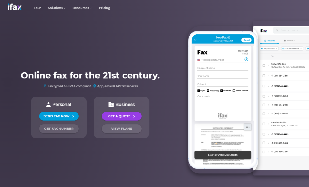 ifax best fax apps mobile desktop computers