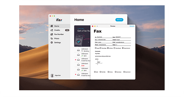 How to Receive a Fax with the iFax App