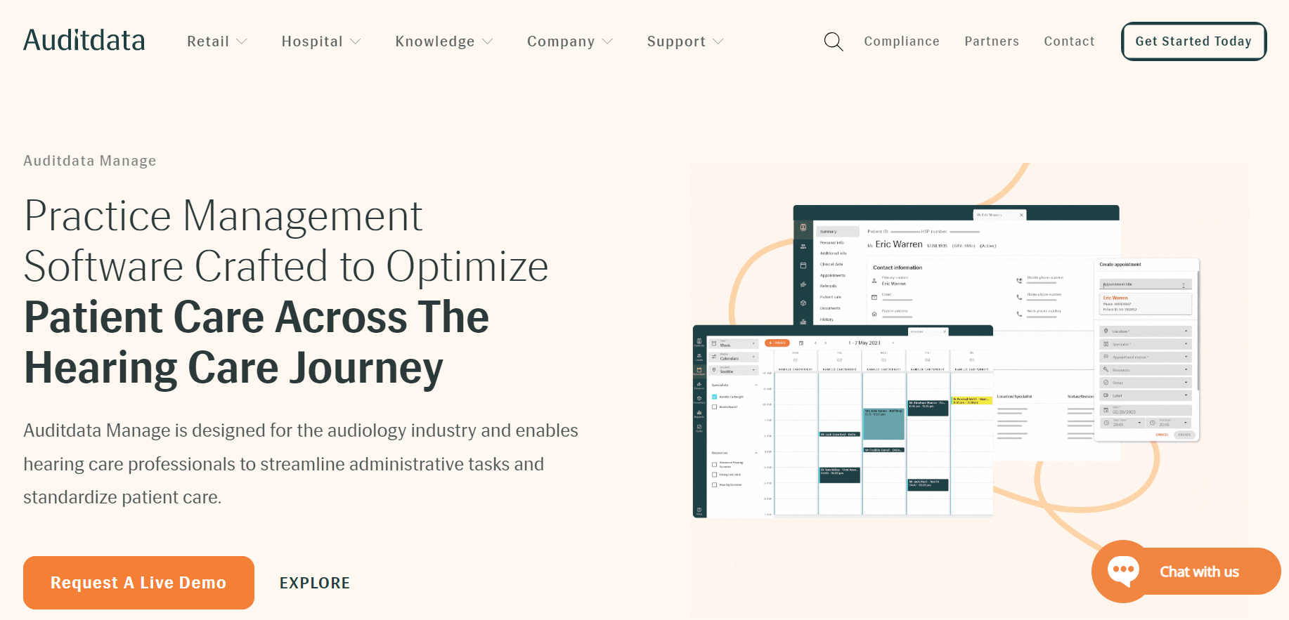 AuditData -  cloud-based audiologist software
