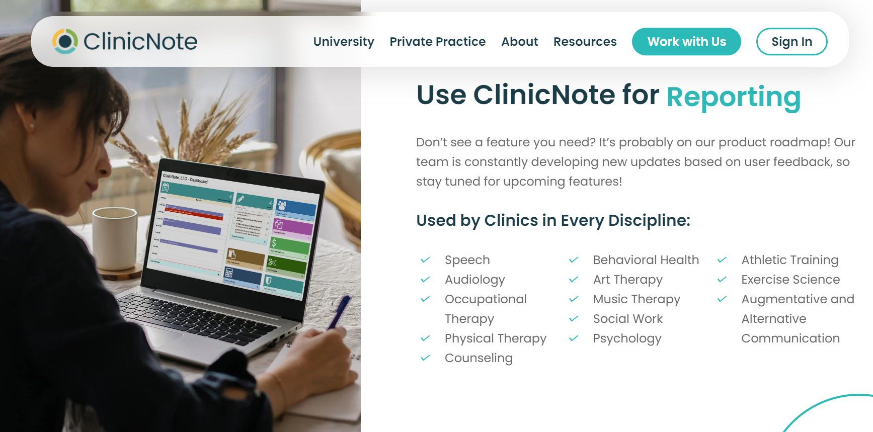 ClinicNote - audiology practice management system