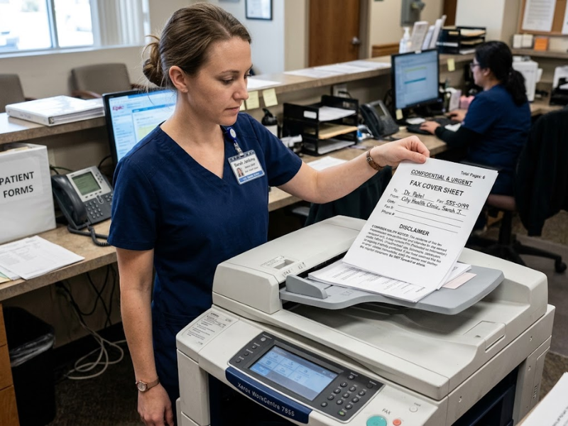 HIPAA fax disclaimer best practices for online faxing in 2026