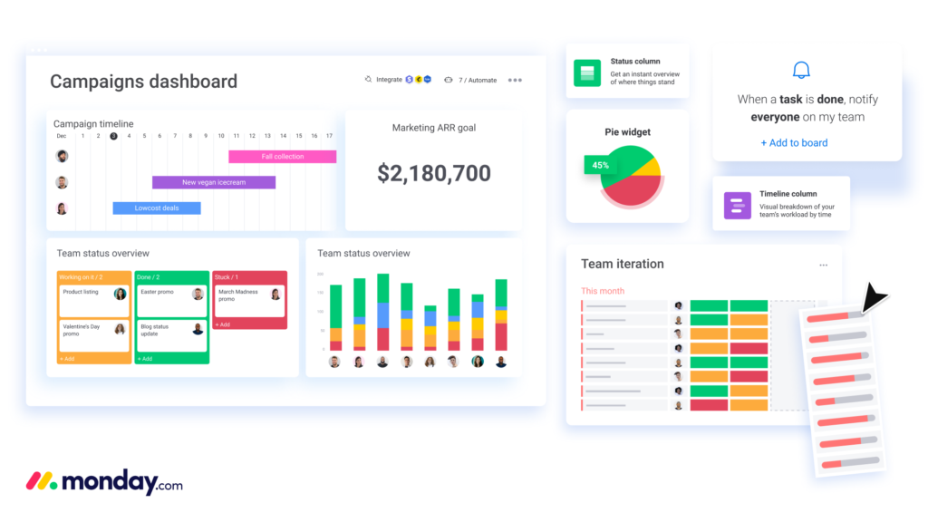 monday office workflow management software