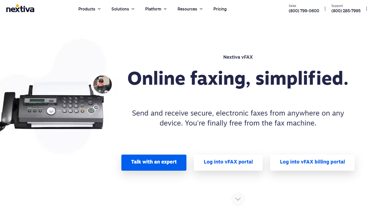 Nextiva fax alternative to fax machine