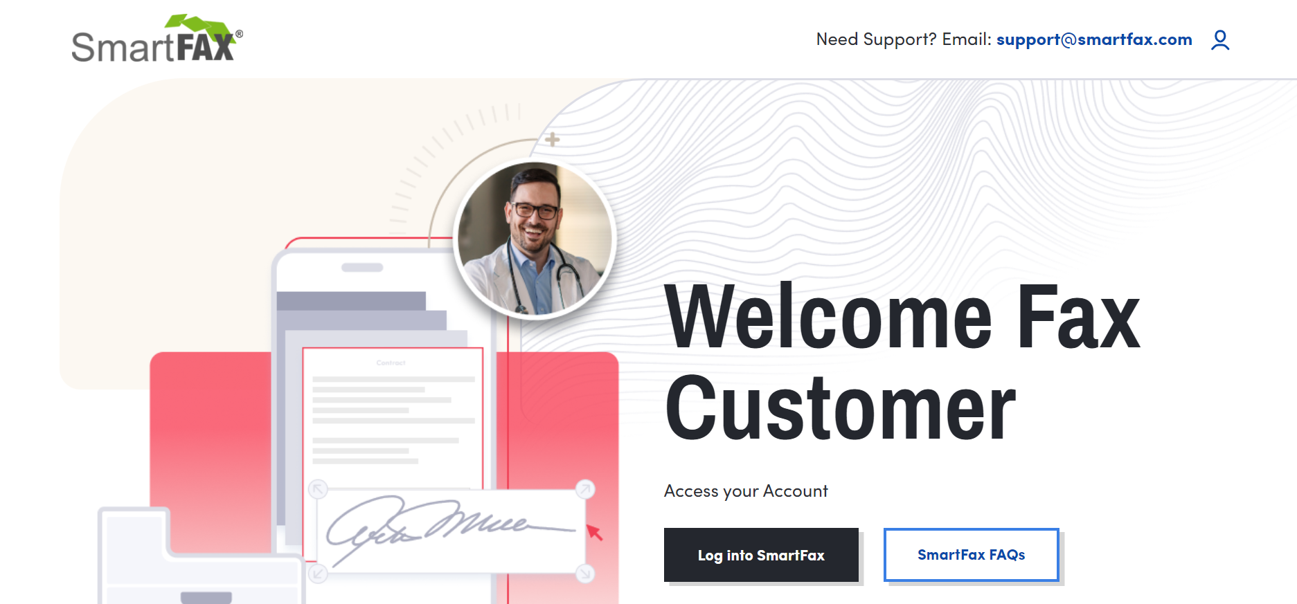 SmartFax alternative to fax machine
