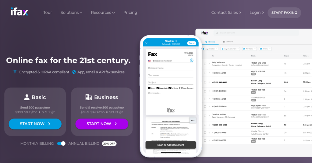best online faxing app - ifax
