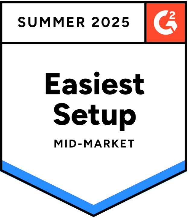 easiest setup G2 badge