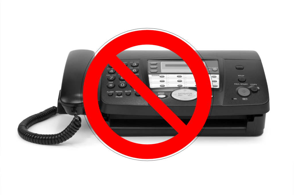 stop using Fax machine