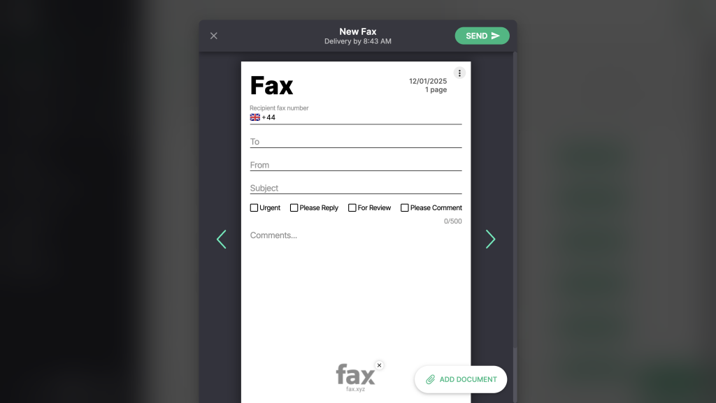 Free fax app