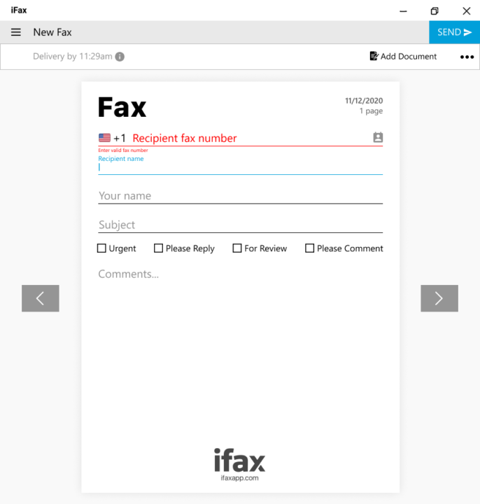new fax app