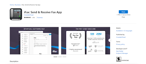 ifax on windows app