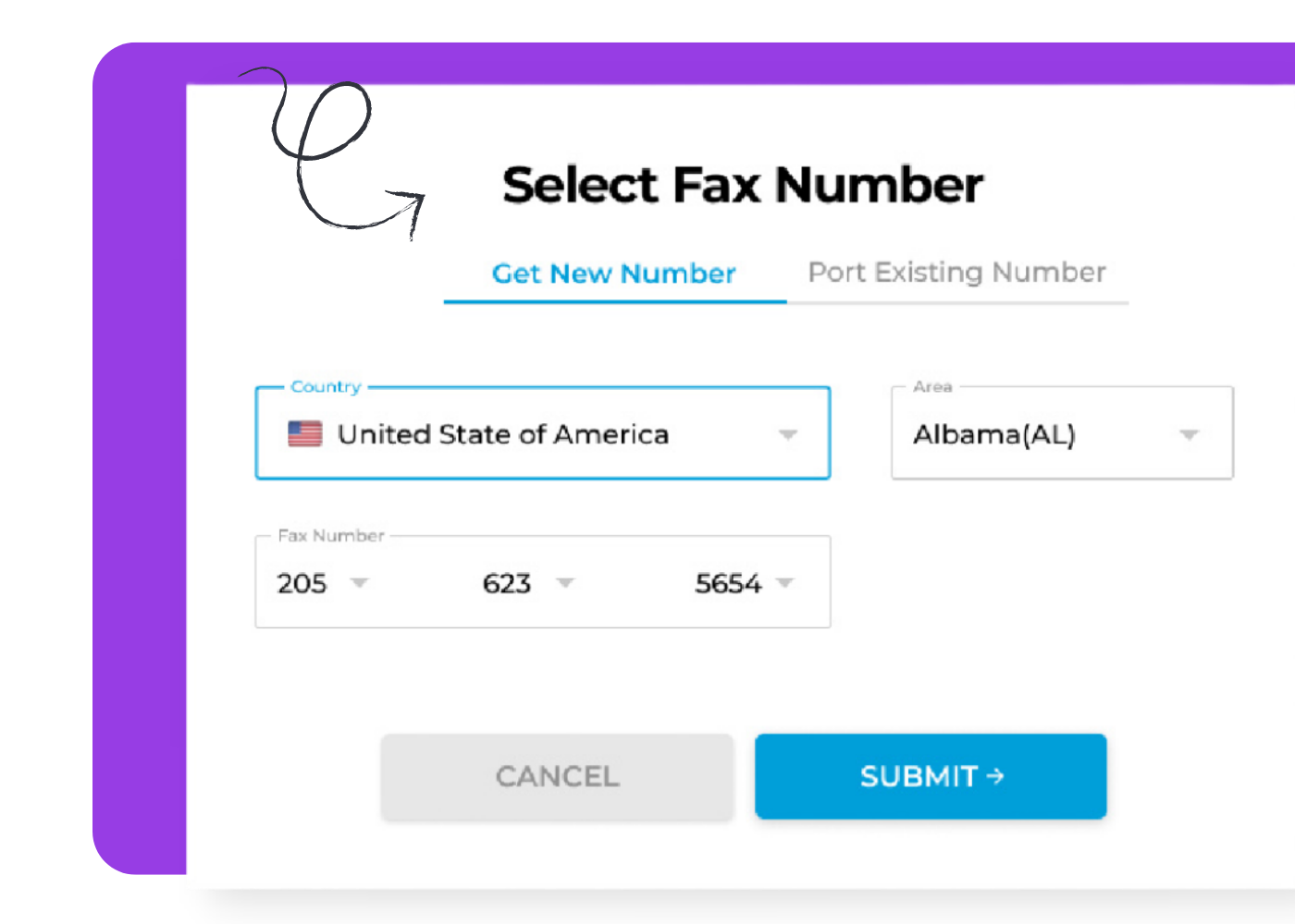 get an online fax number