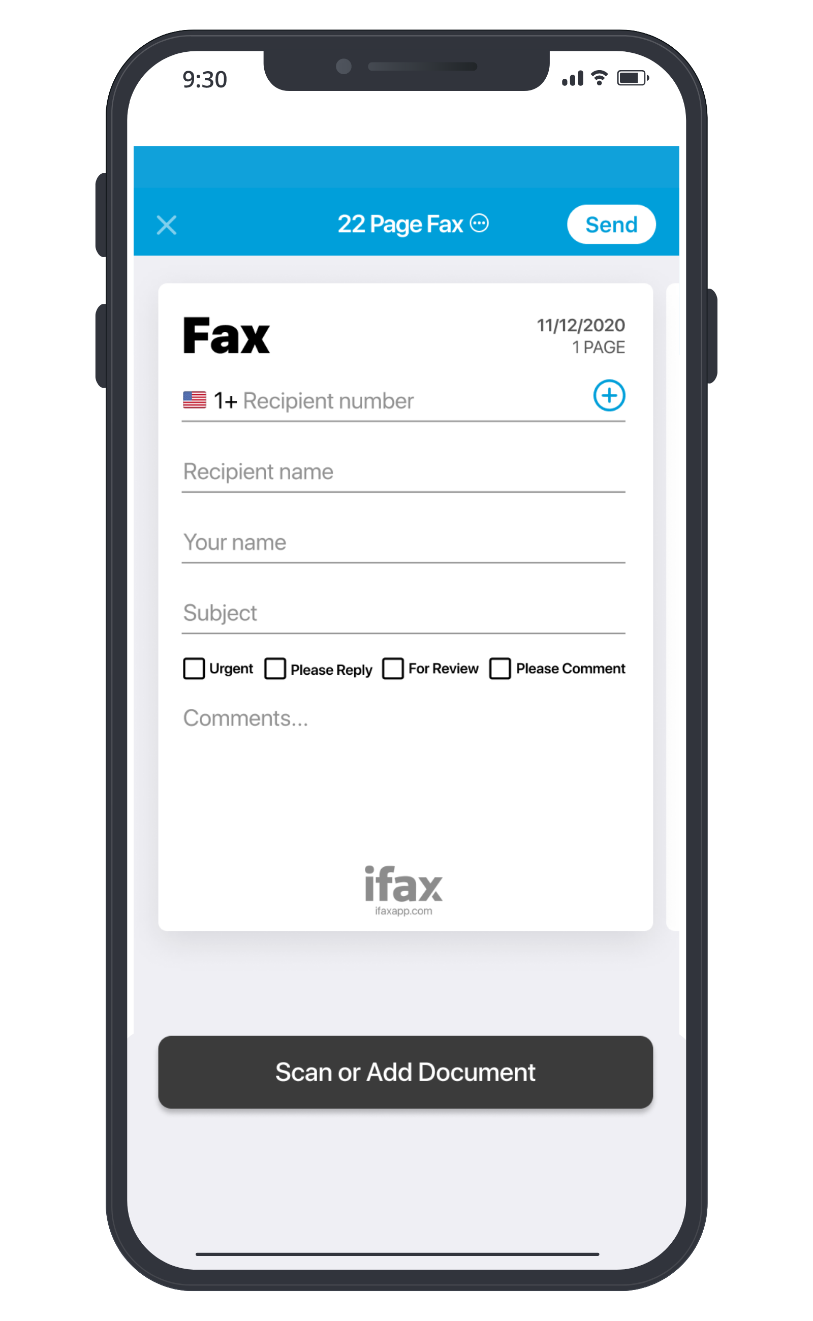 ifax fax online service