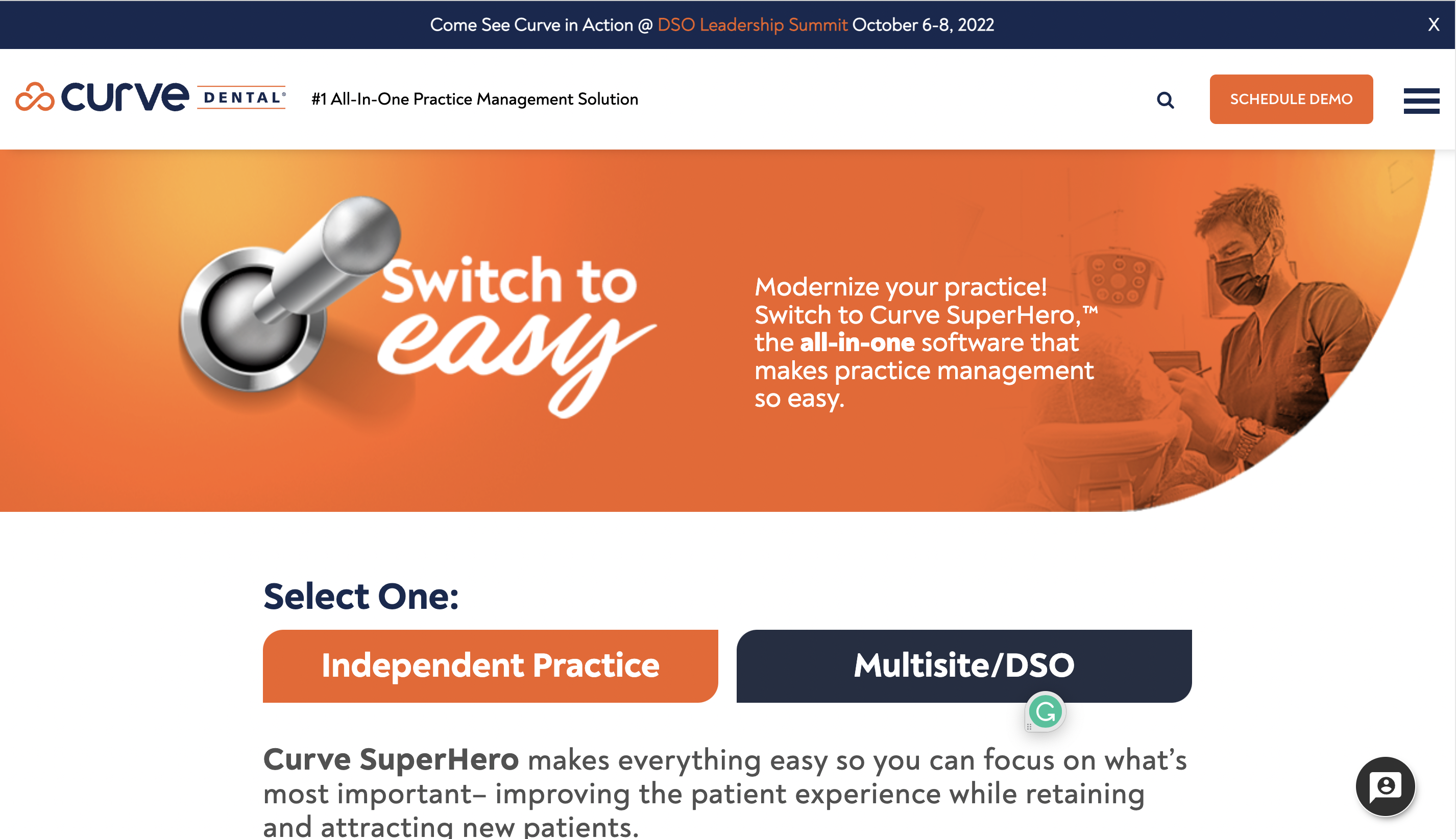 curve dental orthodontic practice management software
