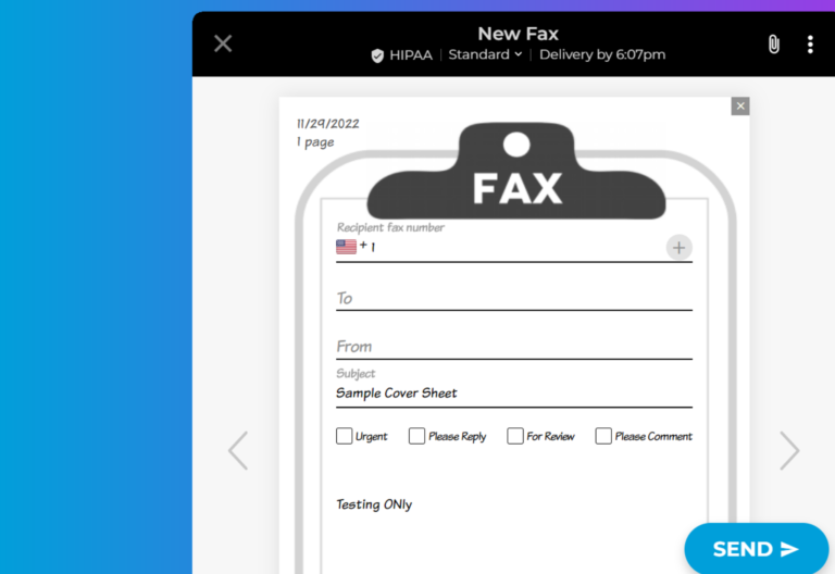 custom fax cover sheets ifax feature showcase