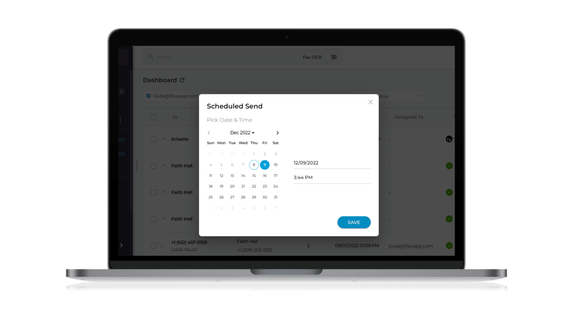 How Can I Reschedule a Fax Broadcast?