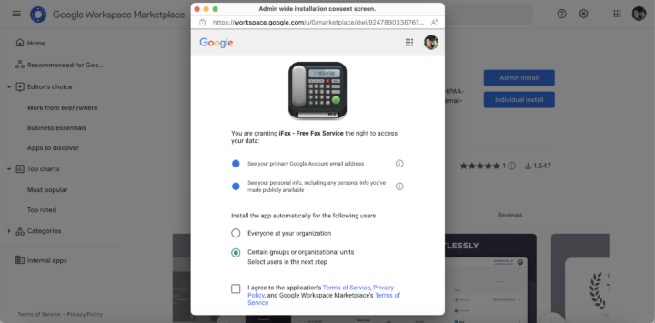 Google a-t-il un service de fax gratuit?
