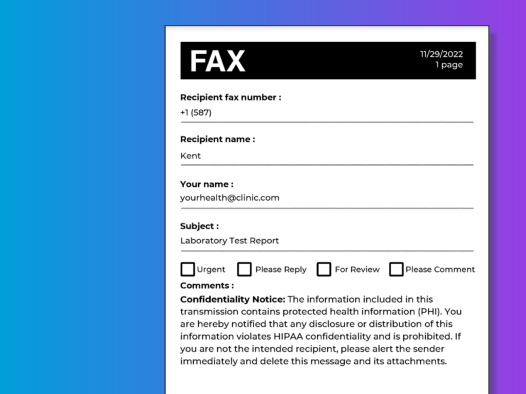 how to write fax cover letter ifax