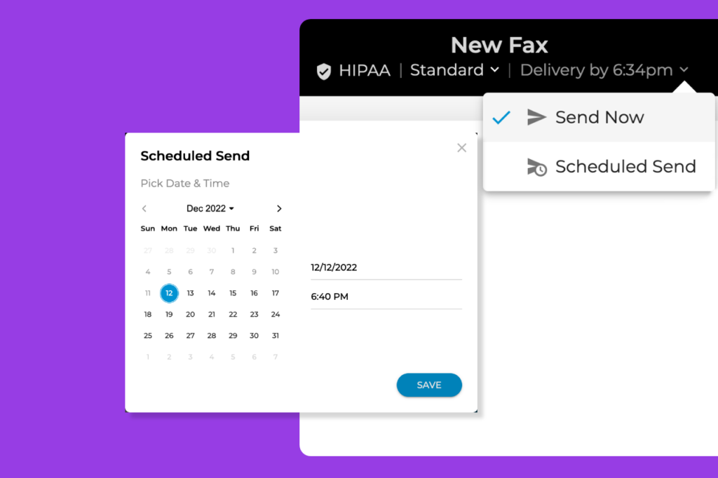 Schedule Faxes with iFax