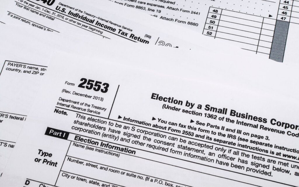 how to file form 2553 ifax