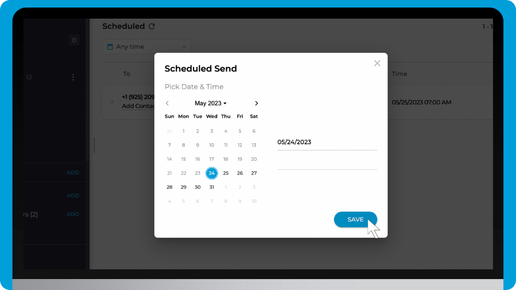 iFax Knowledge Base: cancel or reschedule a fax broadcast