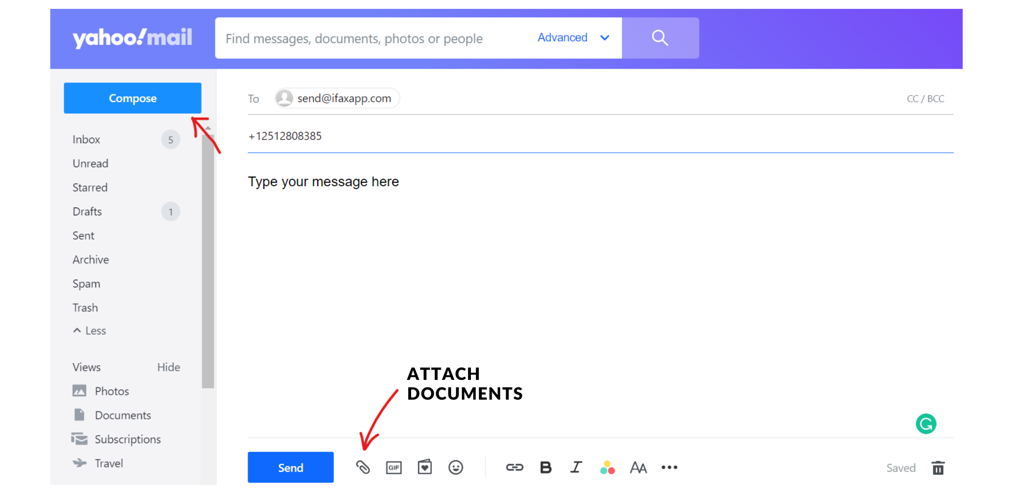 How to Fax From Yahoo Mail: Follow These 6 Easy Steps