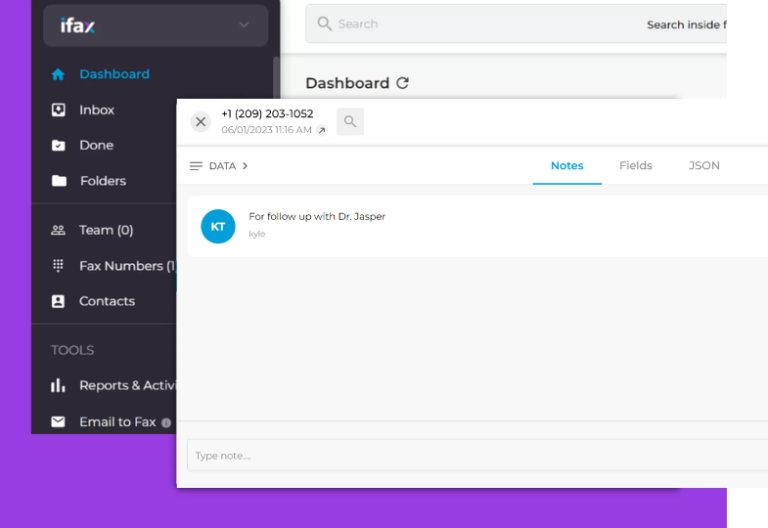 Add Notes to Fax for Organized Workflow