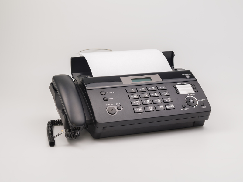 Fax | Free Stock Photo | Illustration of a fax machine | # 9975