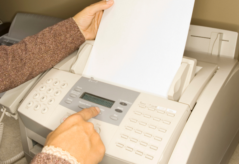 Samsung SF-760P Fax Machine: How It Works