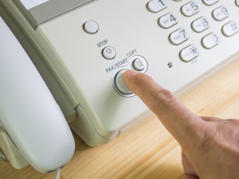 how to fax With Brother IntelliFax 2820