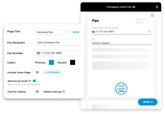 Company Fax Page