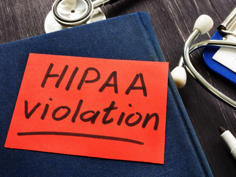 what happens if a nurse breaks hipaa