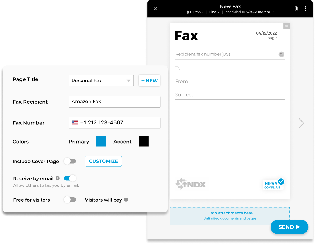 Personalized Fax