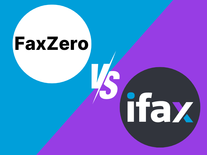 FaxZero vs iFax