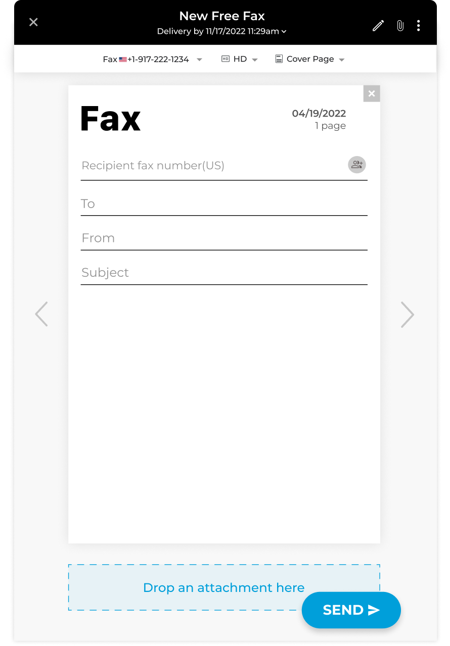 Free Fax Number