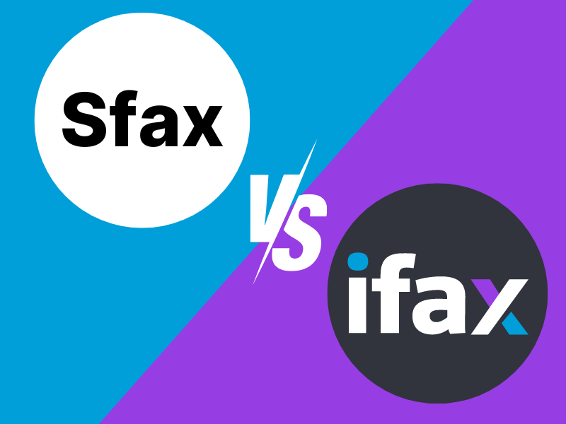 Sfax vs iFax: Fax Service Comparison