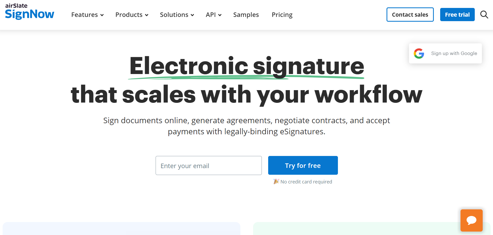 SignNow electronic signature software for healthcare