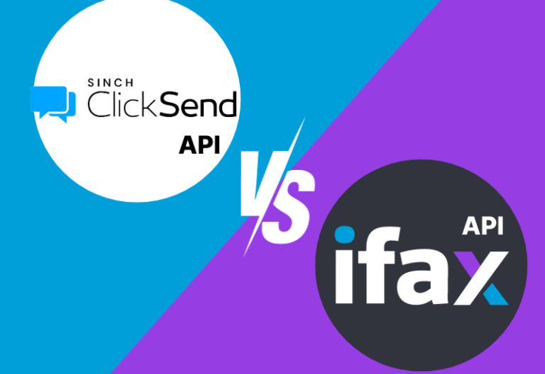 clicksend vs ifax api