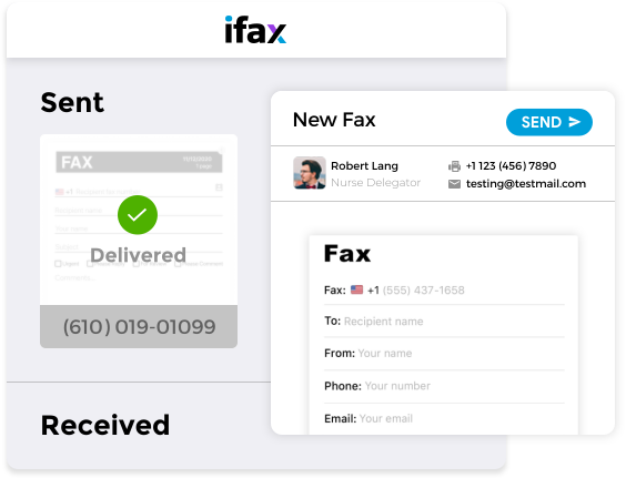 how to send an email to fax