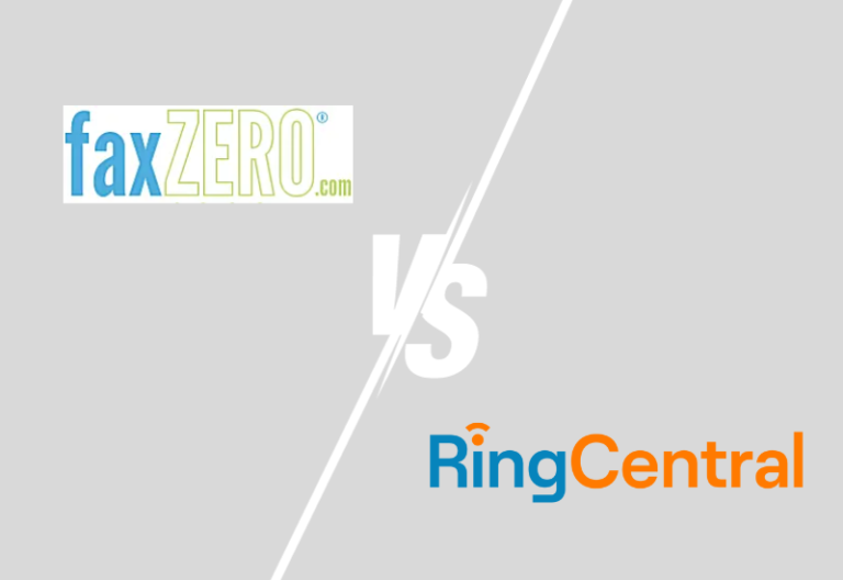 FaxZero vs RingCentral