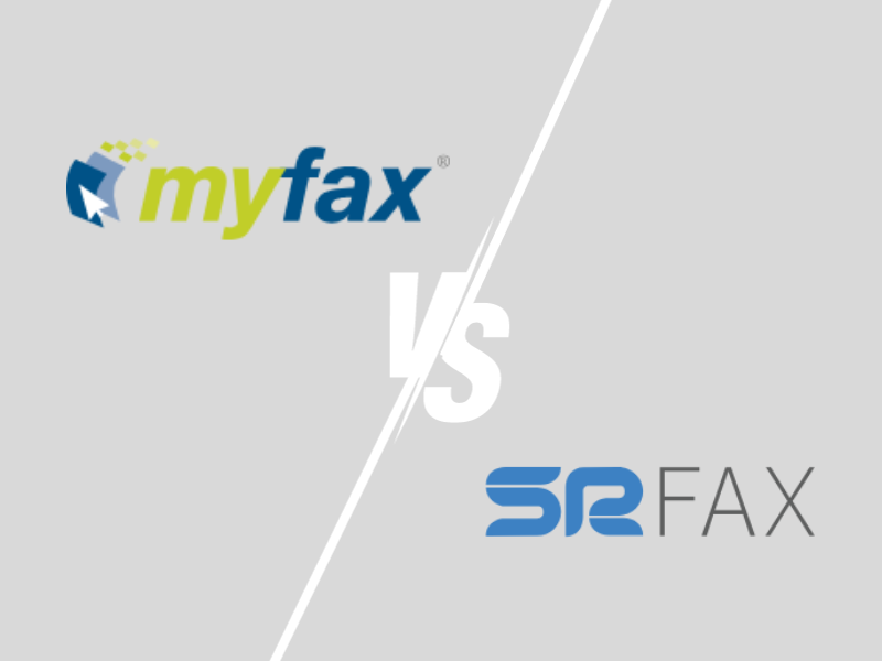 MyFax vs SRFax