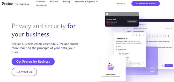 is protonmail HIPAA compliant
