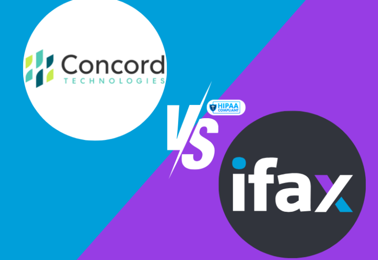 Concord vs iFax HIPAA Compliance Comparison
