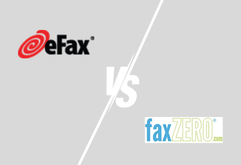 eFax vs FaxZero