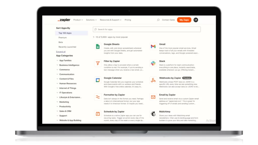 fax automation with zapier