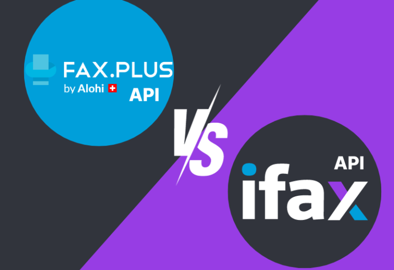 faxplus vs ifax fax api compare
