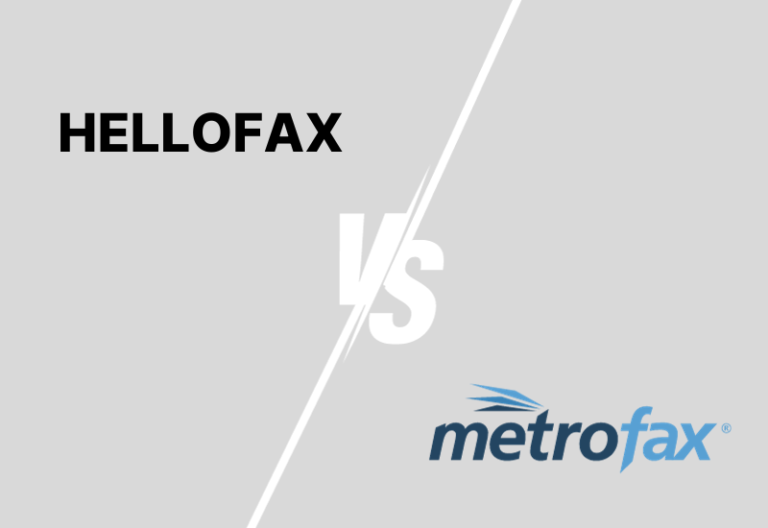 HelloFax vs MetroFax