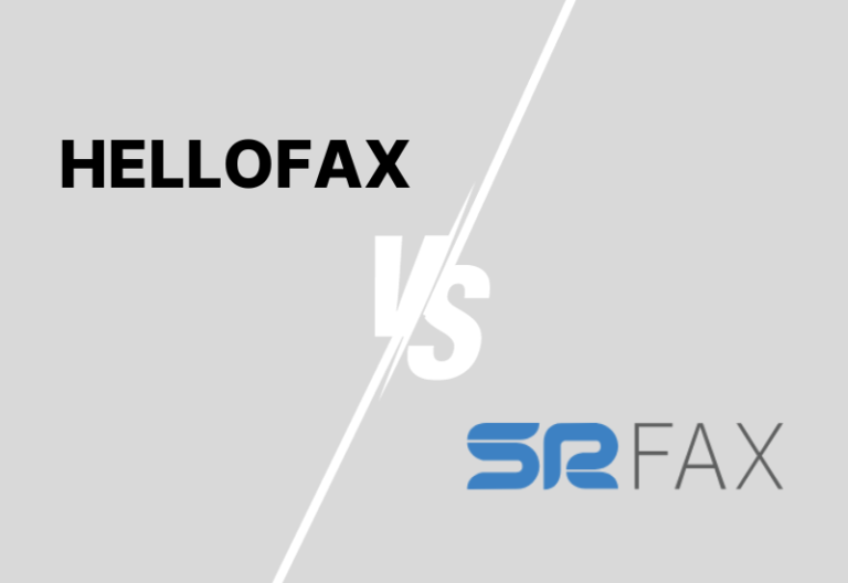 hellofax vs srfax