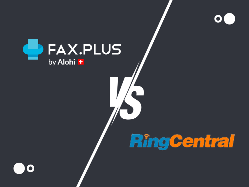 faxplus vs ringcentral fax service comparison 2023